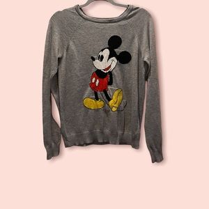 MICKEY MOUSE LONG SLEEVE PULLOVER SWEATER
